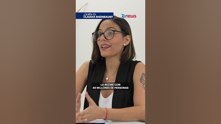 🇲🇽 ¿Quién es Claudia Sheinbaum? la primera presidenta mujer de México