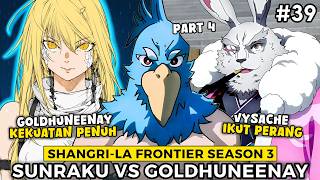 SUNRAKU VS GOLDHUNEENAY PART 4 | Shangri-La Frontier Season 3 Episode 39 Indonesia