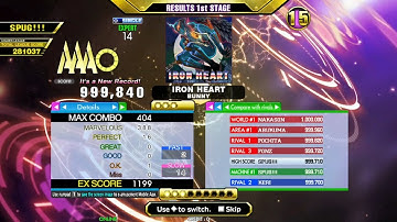 [DDR A3] IRON HEART (ESP-14) 999,840 PFC