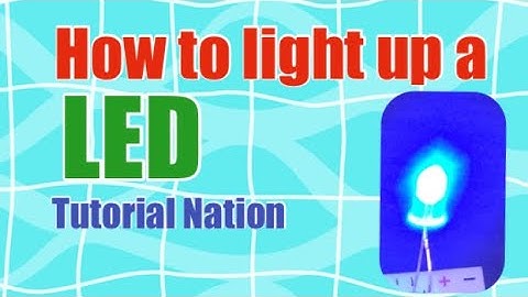 How to light up a LED - Arduino Tutorials 01