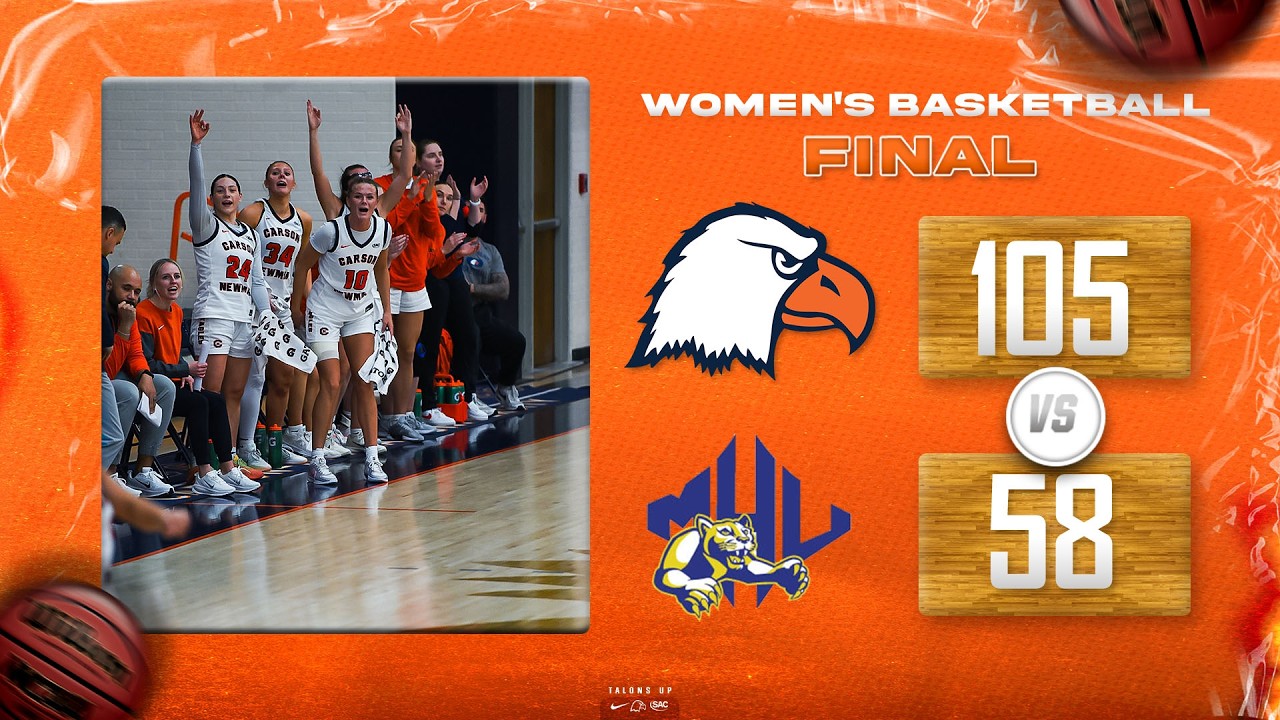 Carson-Newman Women's Basketball: C-N 105, Mars Hill 58 Highlights 2-25-26