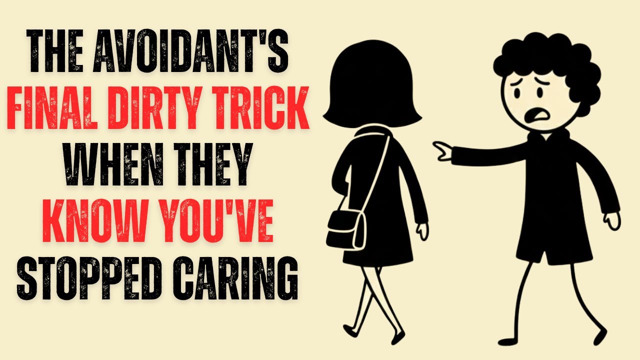 The Avoidant's Final Dirty Trick (When They Know You've Stopped Caring) | CARL JUNG