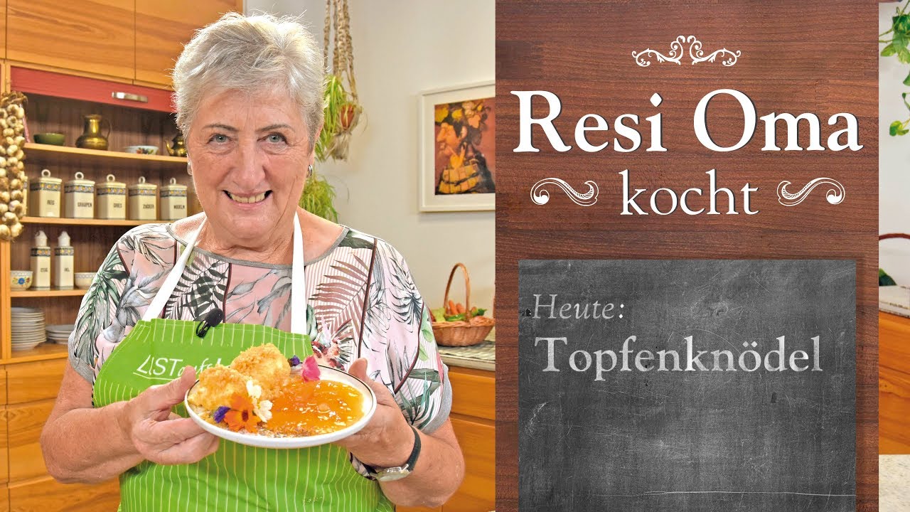 Resi Oma kocht - Topfenknödel - YouTube