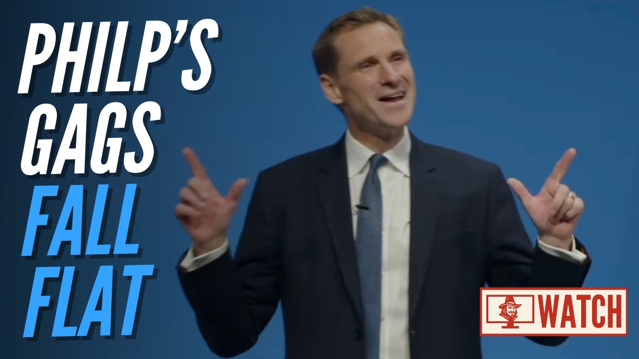 Chris Philp Attempt Stand-Up Comedy at Tory Conference