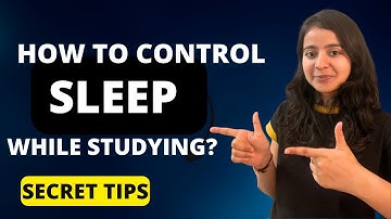 How can you control your sleep while studying | CA Nandini Agrawal