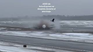 AvionExpress Airbus A320 INCIDENT Runway Excursion