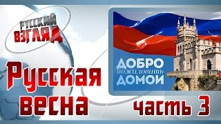 Русская весна, ч.3. Дополнение к фильму "Крым. Путь на Родину" (РУССКИЙ ВЗГЛЯД #31)