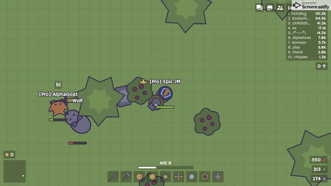 HOW TO GET DIAMOND WEAPONS IN Moomoo.io!!