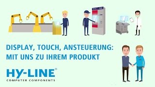 Display, Touch, Ansteuerung: mit uns zu Ihrem Produkt - Industrielle Touch-Systemlösungen