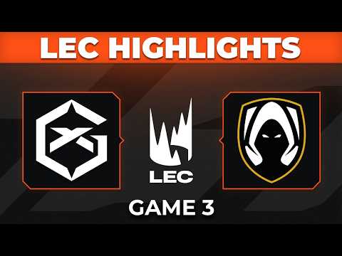 GX vs TH Highlights Game 3 | 2026 LEC Spring Split W2D3 | GIANTX vs Team Heretics