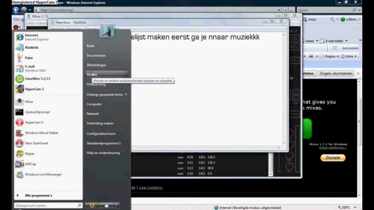 hoe mixxxx je een nummer met mixxx - YouTube