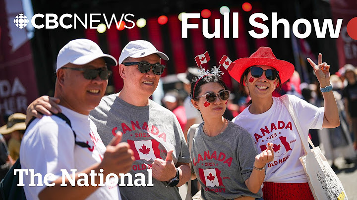 CBC News: The National | Patriotism surges for Canada Day