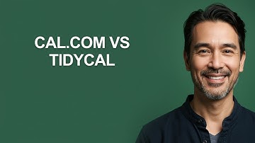 Cal.Com Vs Tidycal - KevinHowTo