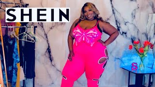 SHEIN PLUS SIZE TRY ON HAUL SUMMER IS HERE ? ( u can look at it as long as u dont grab it  )