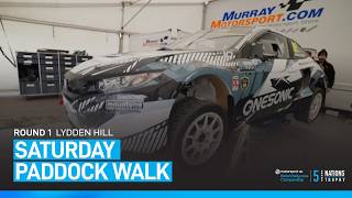 Saturday Paddock Walk 2026 5 Nations British Rallycross
