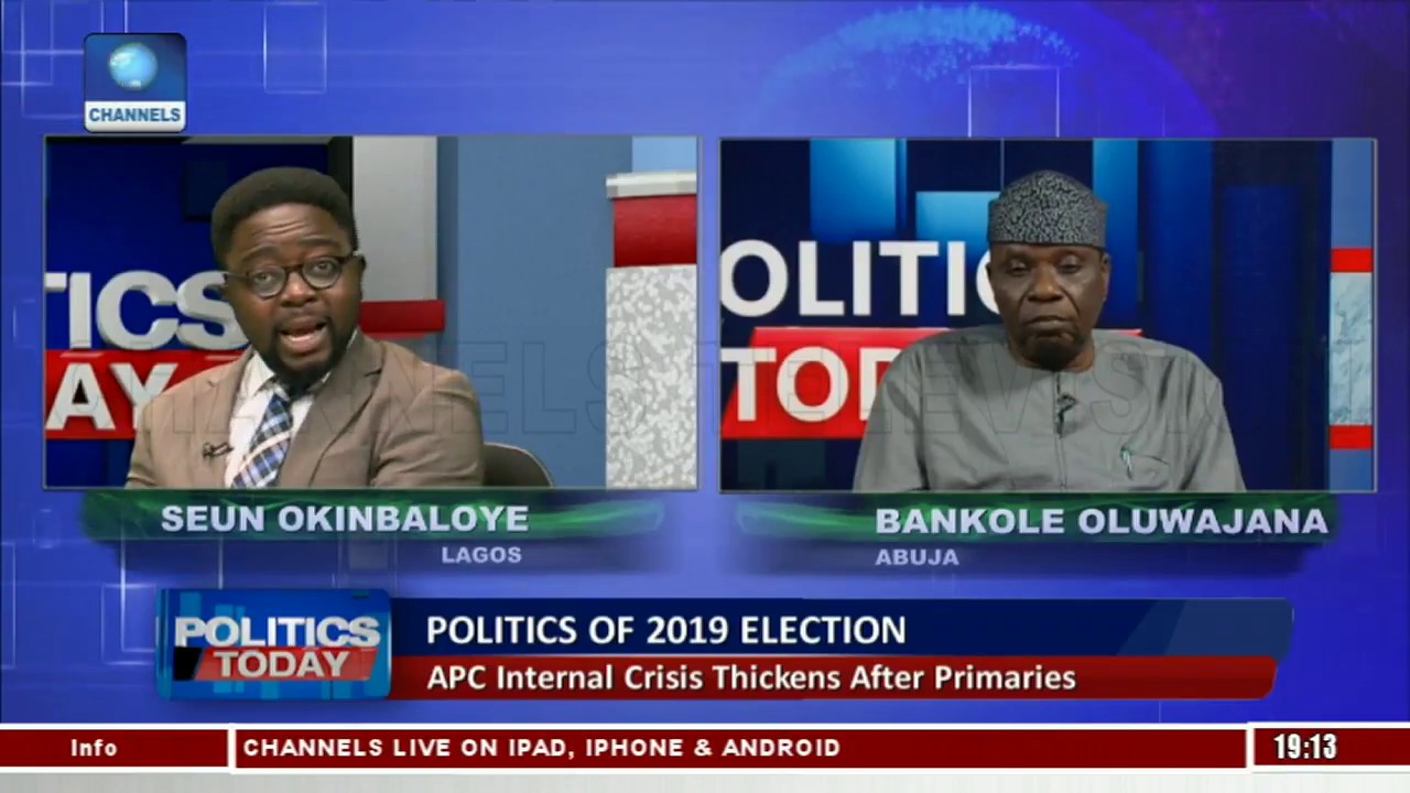 APC Internal Crisis Thickens As Aggrieved Aspirant From Edo Yells Pt.1 |Politics Today|