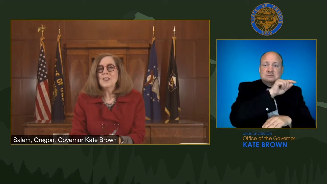 Gov. Kate Brown discusses latest coronavirus updates in Oregon