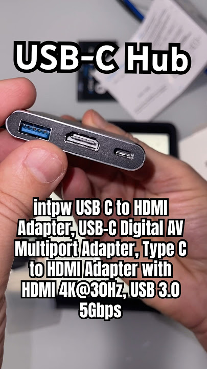 Transform Your Viewing Experience: USB-C to HDMI 4K Adapter Revealed