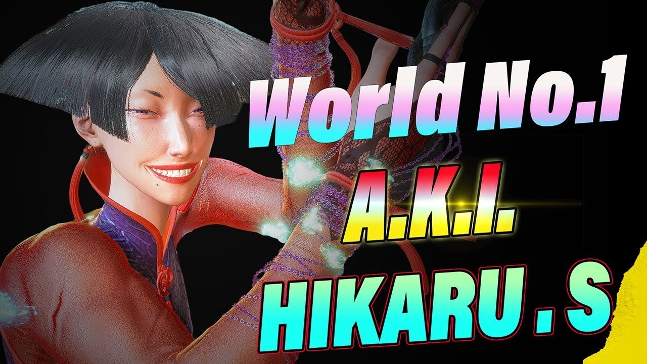 SF6 | 🐍 World No.1 A.K.I. by Hikaru Shiftne – Toxic & Dangerous Gameplay! 👉  Street Fighter 6