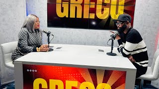 DAVID MOMBELE STRIKES AT THE INAUGURATION OF HIS GRECO TV STUDIO IN FRONT OF THE PRESS