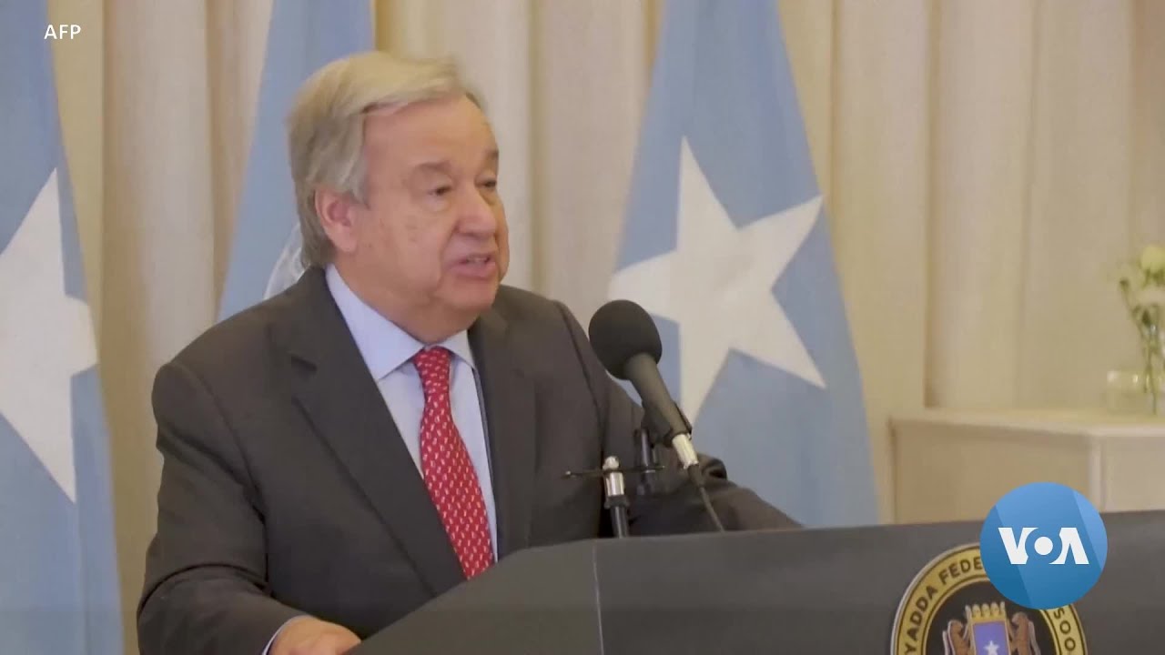 UN Chief: Somalis 'Among the Greatest Victims' of Climate Change