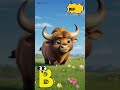 Animal B&rsquo;s Song |10 Amazing Animals That Start With B for Kids | Learning with UZR Learning #shorts