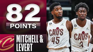 Donovan Mitchell & Caris Levert Go Off For 82 Pts In Ot Victory October 28, 2022