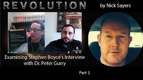 Examining Stephen Boyce