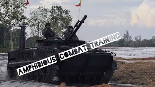 Indonesian Navy Holds Amphibious Landing Combat Operation Exercise at Todak Beach