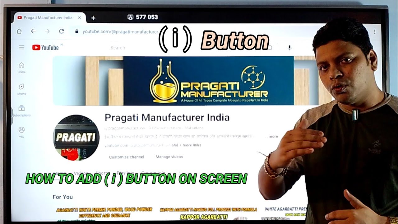Youtube Add Button Adding i button on YouTube video | How to add i button option in your ...