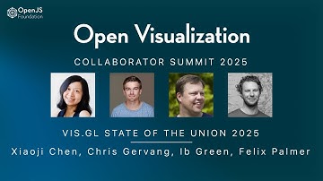 vis.gl State of the Union 2025 | Xiaoji Chen, Chris Gervang, Ib Green, & Felix Palmer
