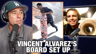 What's Vincent Alvarez's Board Setup?!