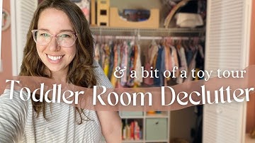 Decluttering my toddler