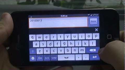 3.4 WiFi Navigation Google Android V2.2 Mobile Cell Phone P05 M89J (19) Documents to Go Excel