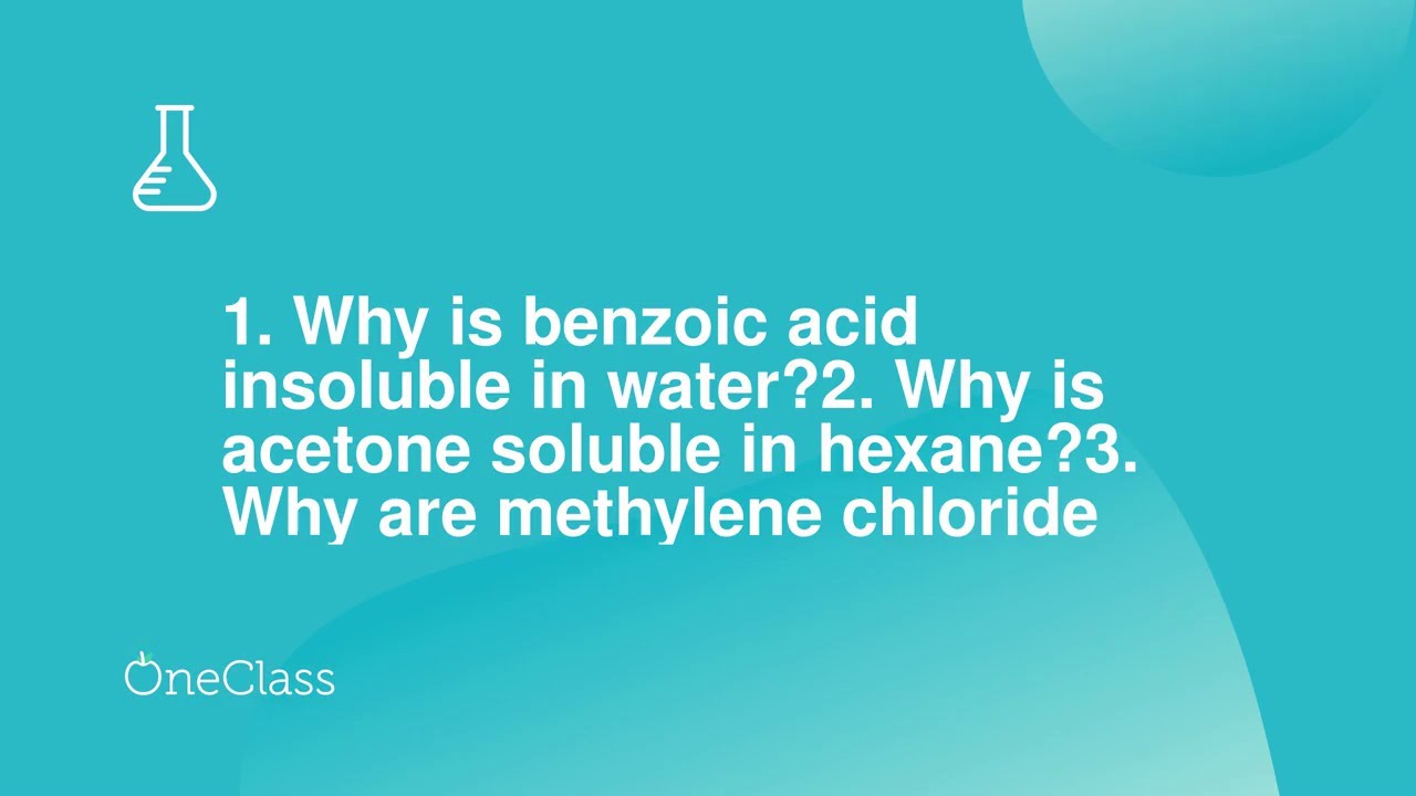Is Benzaldehyde Soluble In Acetonitrile?