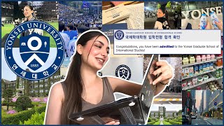 I got into yonsei university – my application journey for grad school (vlog)