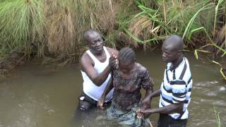 Baptism at Abole Deliverance Church - August 2014