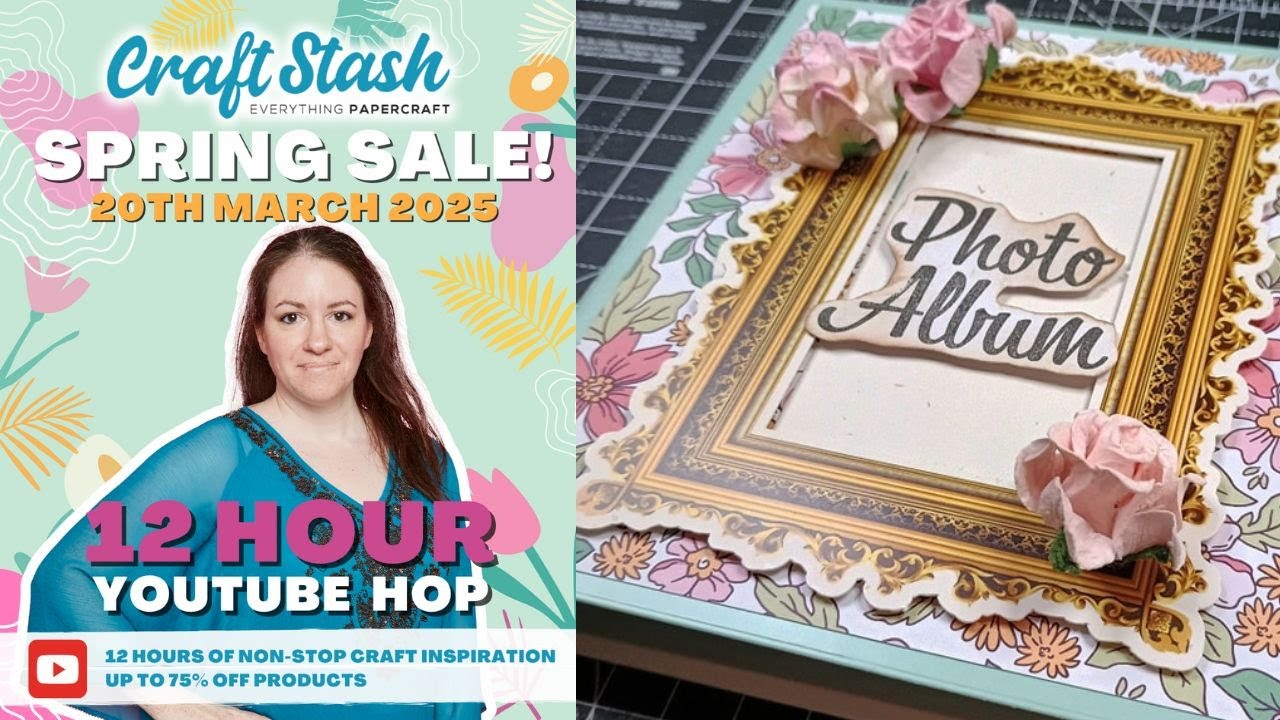 CraftStash Spring Sale YouTube Hop | Simply Made Crafts Book Box