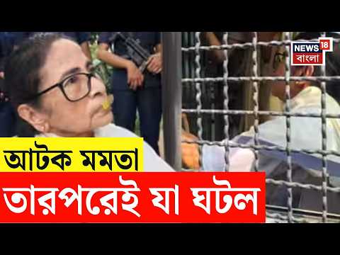 Mamata Banerjee Detained in Delhi | মমতাকে আটক করল দিল্লি পুলিশ, আটক Derek-Saket-Pratima-রাও | N18V