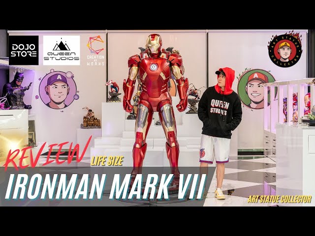 QUEEN STUDIOS 1/4 アイアンマン マーク7 トイサピエンス限定 Iron Man Mark 7 1/4 Scale Statue - Queen Studios (Official)