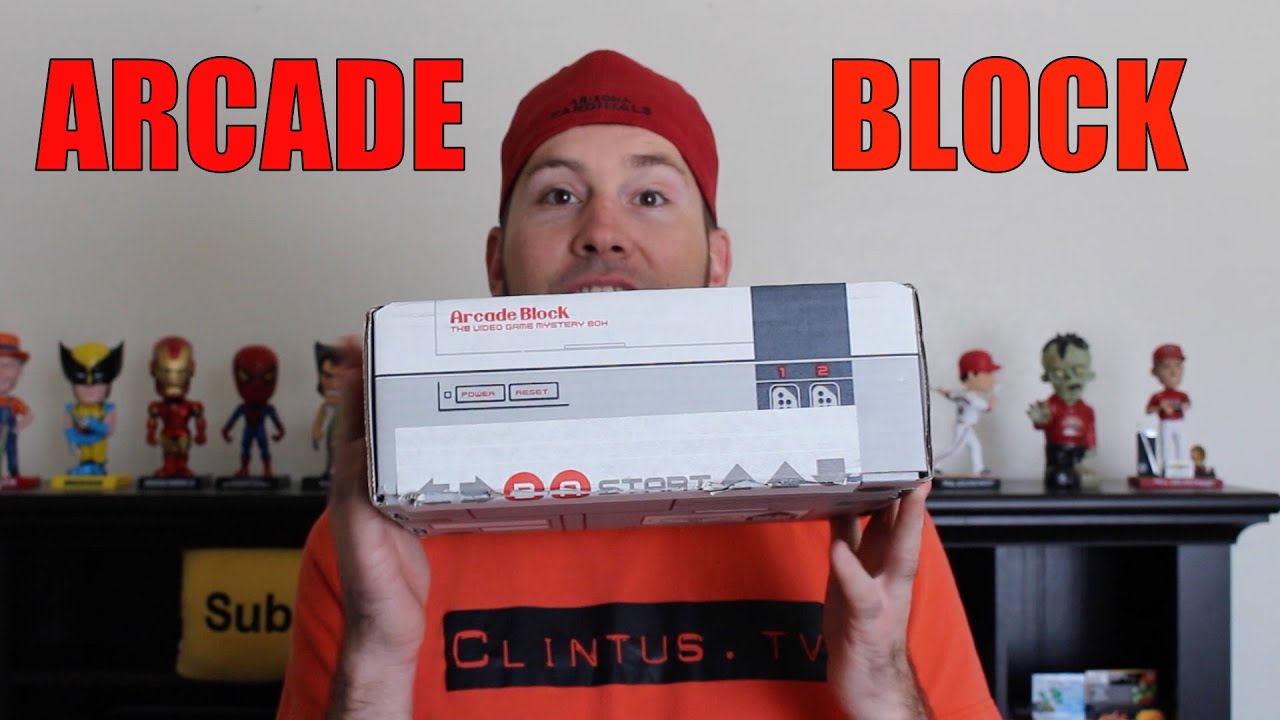 ARCADE BLOCK DECEMBER 2014 UNBOXING