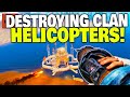 DESTROYING CLANS HELICOPTERS with ROCKETS! *Revenge* - Rust Solo Survival (Part 2/5)