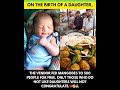 Celebrating the Birth of a Daughter with Love and Pride