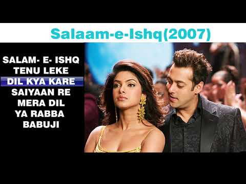 Salaam e Ishq | JUKEBOX | Salman khan | bollywood songs