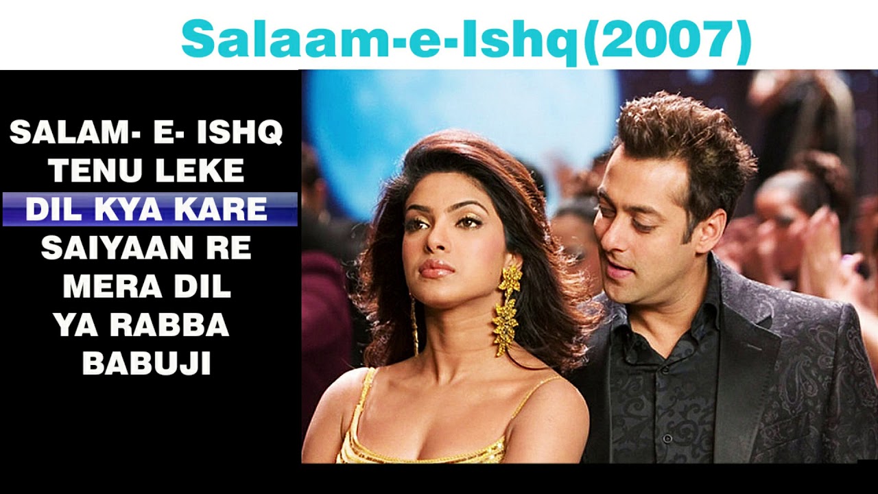 Salaam e Ishq  JUKEBOX  Salman khan  bollywood songs