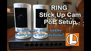Ring Stick Up Cam PoE (Power Over Ethernet) Setup and Installation screenshot 1