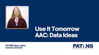 Use It Tomorrow AAC: Data Ideas