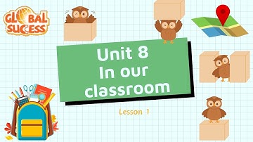 Tiếng Anh lớp 5 - English 5 - Global Success - Unit 8 : In our classroom - Lesson 1