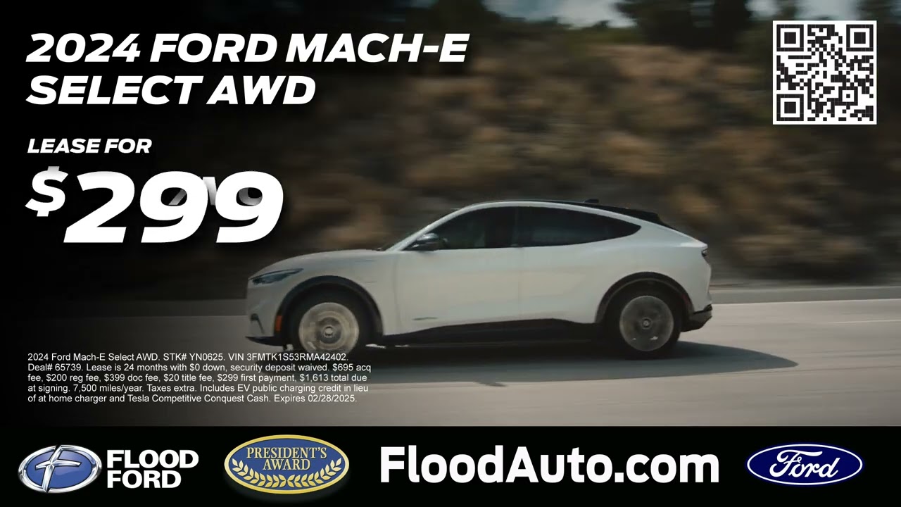 The Ford Mustang Mach-E at Flood Ford!