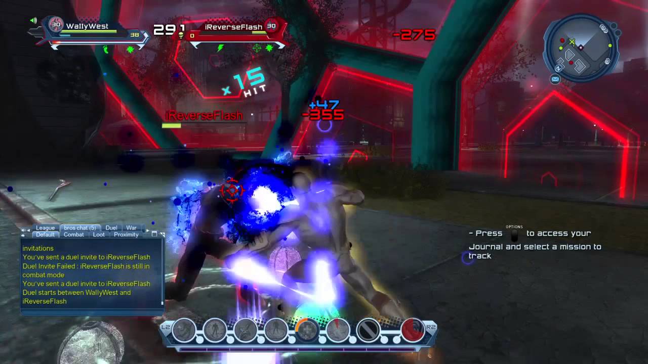 DCUO - The Flash vs. Reverse Flash - YouTube